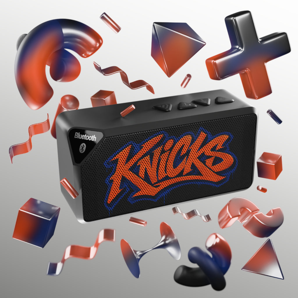 Knicks Bluetooth Speaker — Portable Wireless Speaker with Knicks Logo