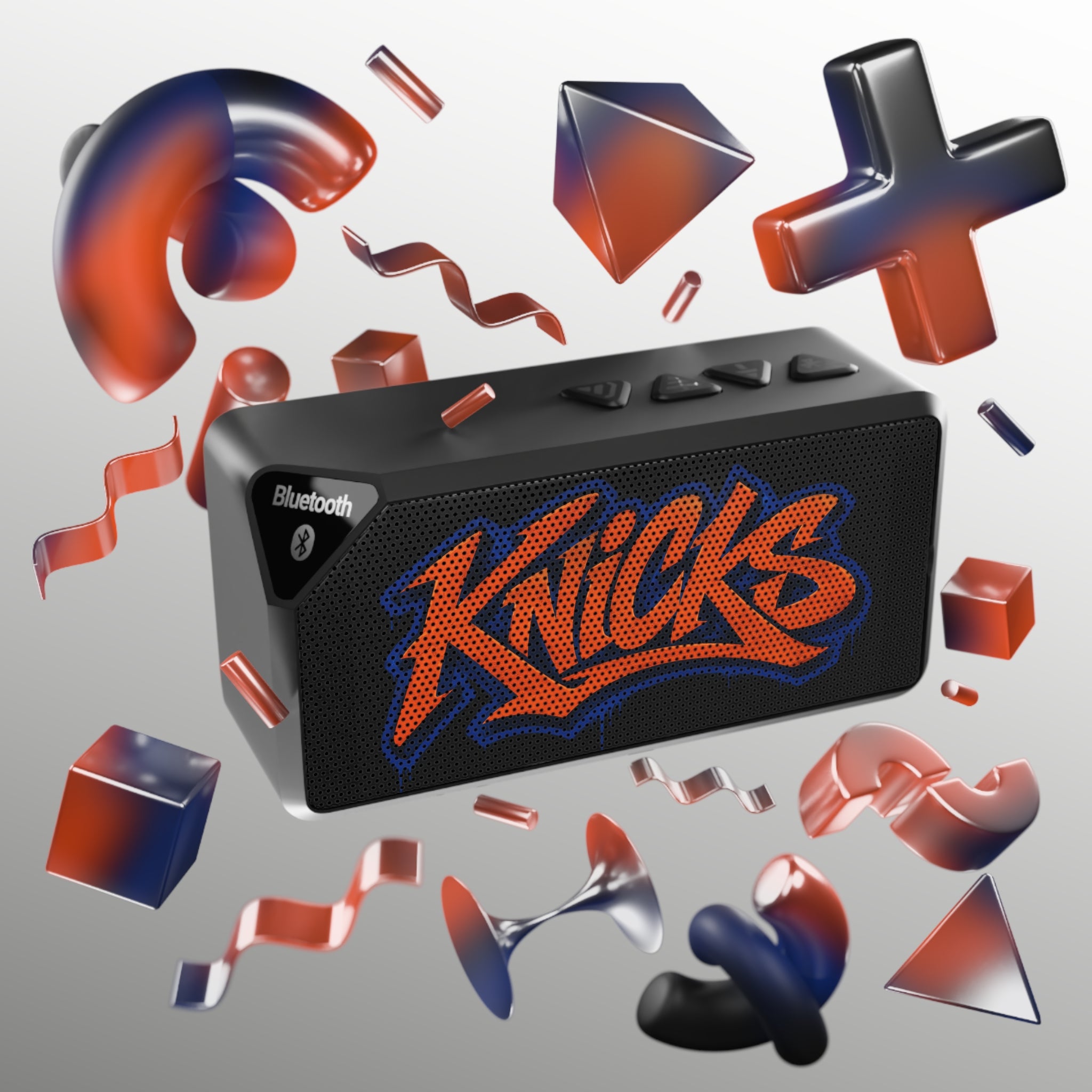 Knicks Bluetooth Speaker — Portable Wireless Speaker with Knicks Logo