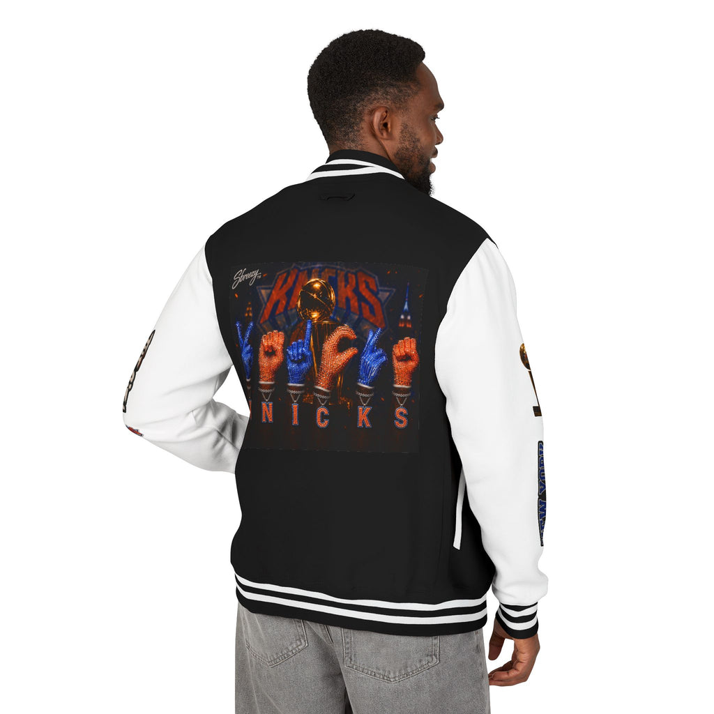 Knicks Letterman Jacket — Vintage NYC Basketball Varsity Jacket