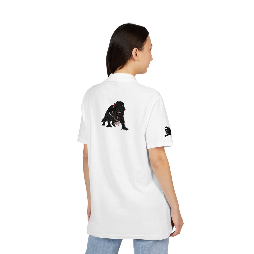 Embroidered Sbreezy Tasmanian Devil Kingdom Polo Shirt