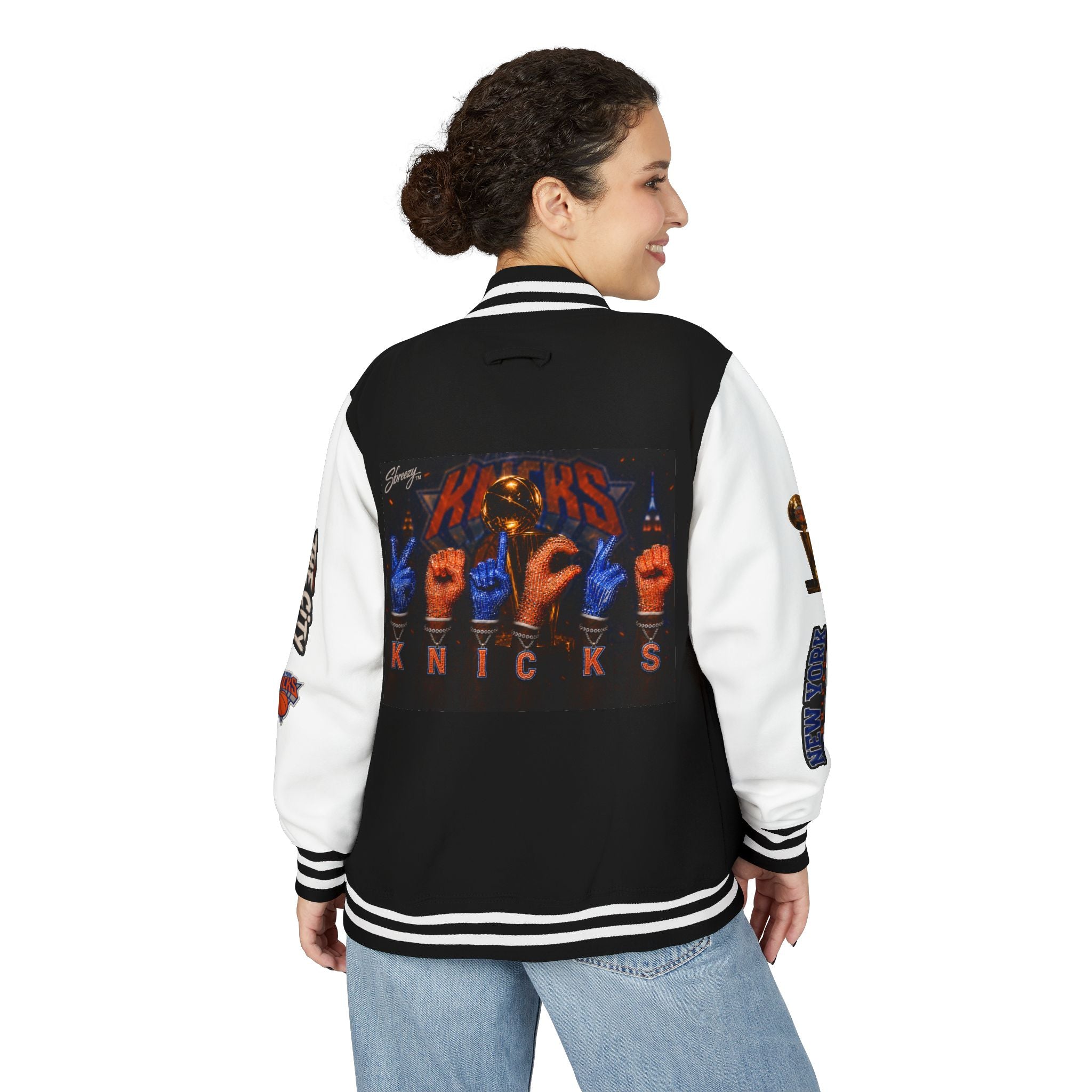 Knicks Letterman Jacket — Vintage NYC Basketball Varsity Jacket