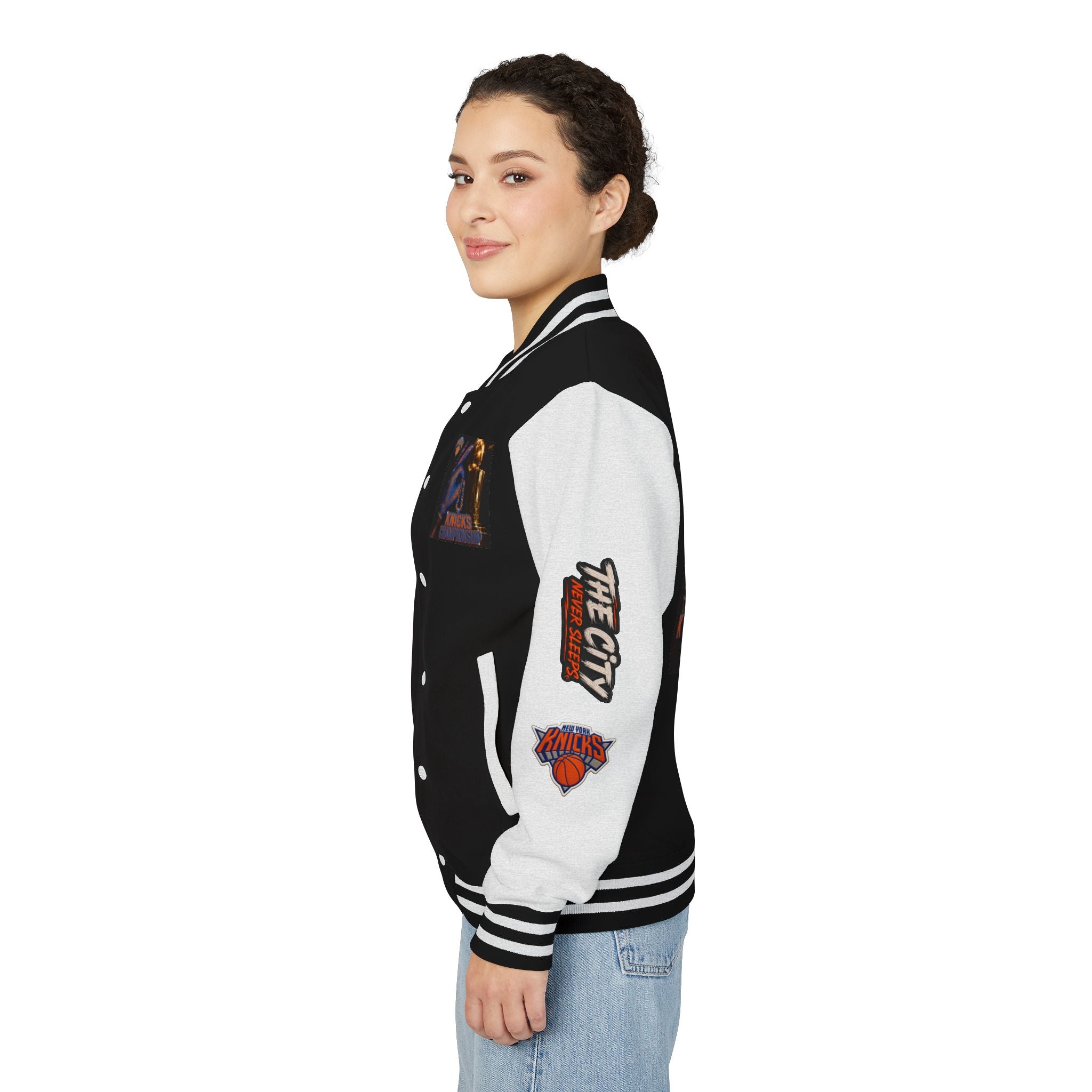 Knicks Letterman Jacket — Vintage NYC Basketball Varsity Jacket