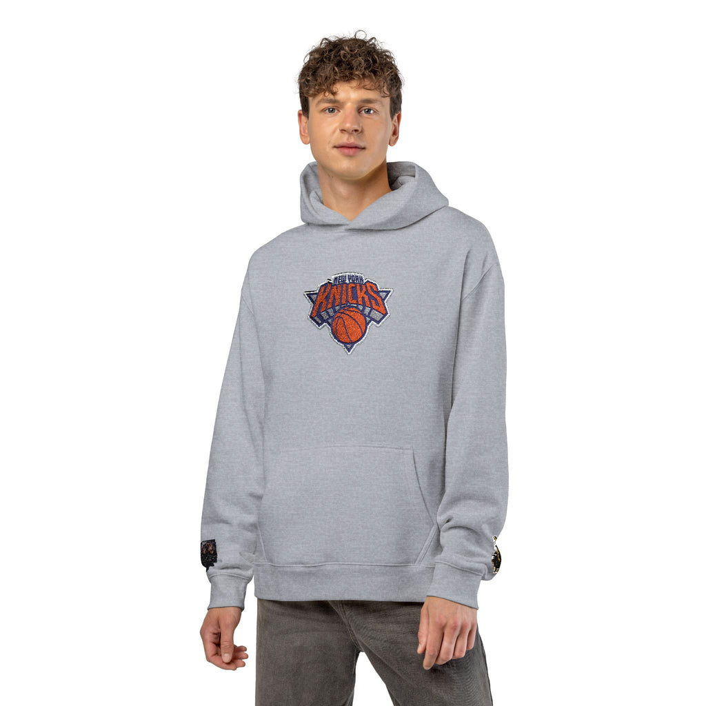 New York Knicks Logo Hoodie - Relaxed Streetwear Pullover