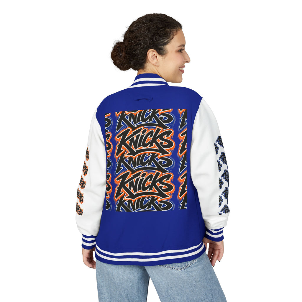 Knicks Graffiti Letterman Jacket