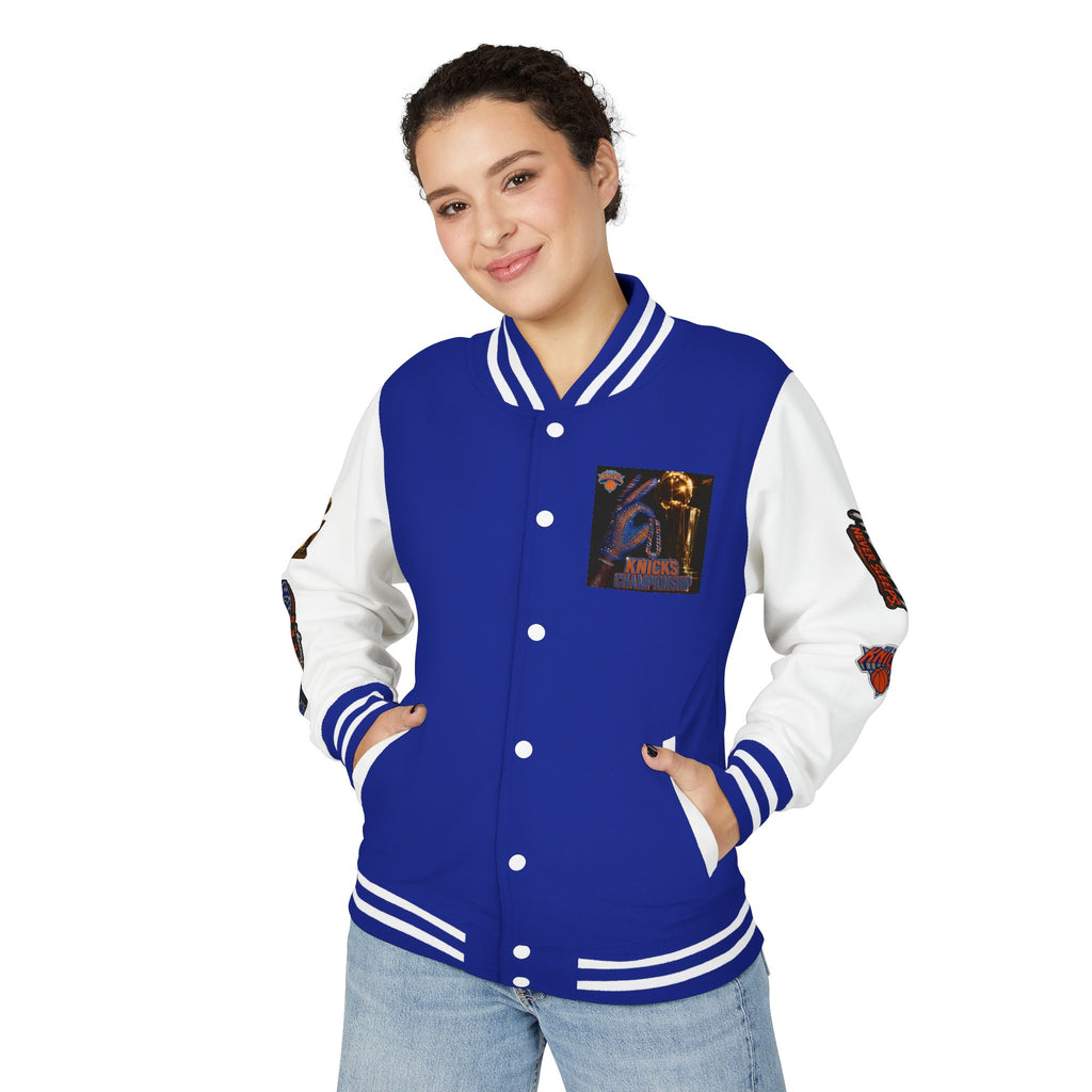 Knicks Letterman Jacket — Vintage NYC Basketball Varsity Jacket