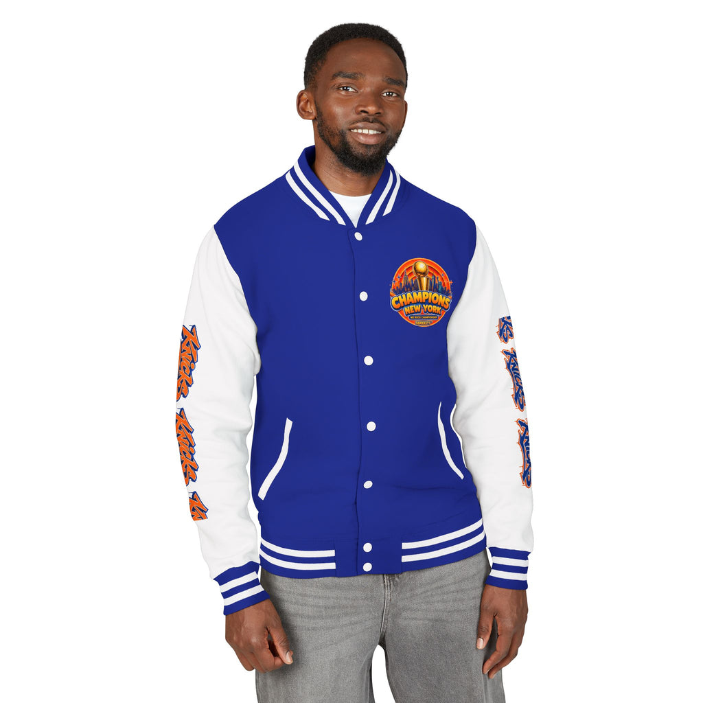 Knicks Championship Letterman Jacket — "That's All, Folks!" New York Stand Up
