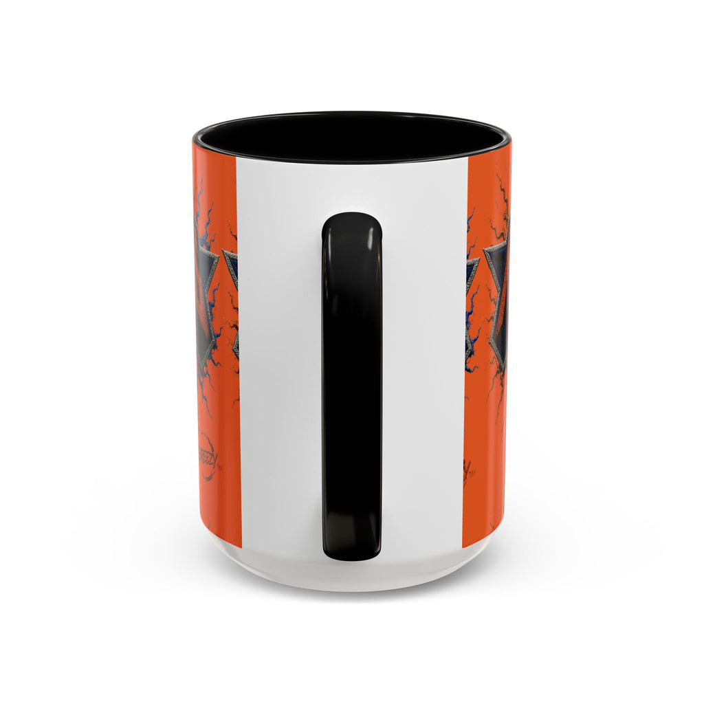 New York Knicks Basketball Accent Coffee Mug — 11/15oz Orange & Black