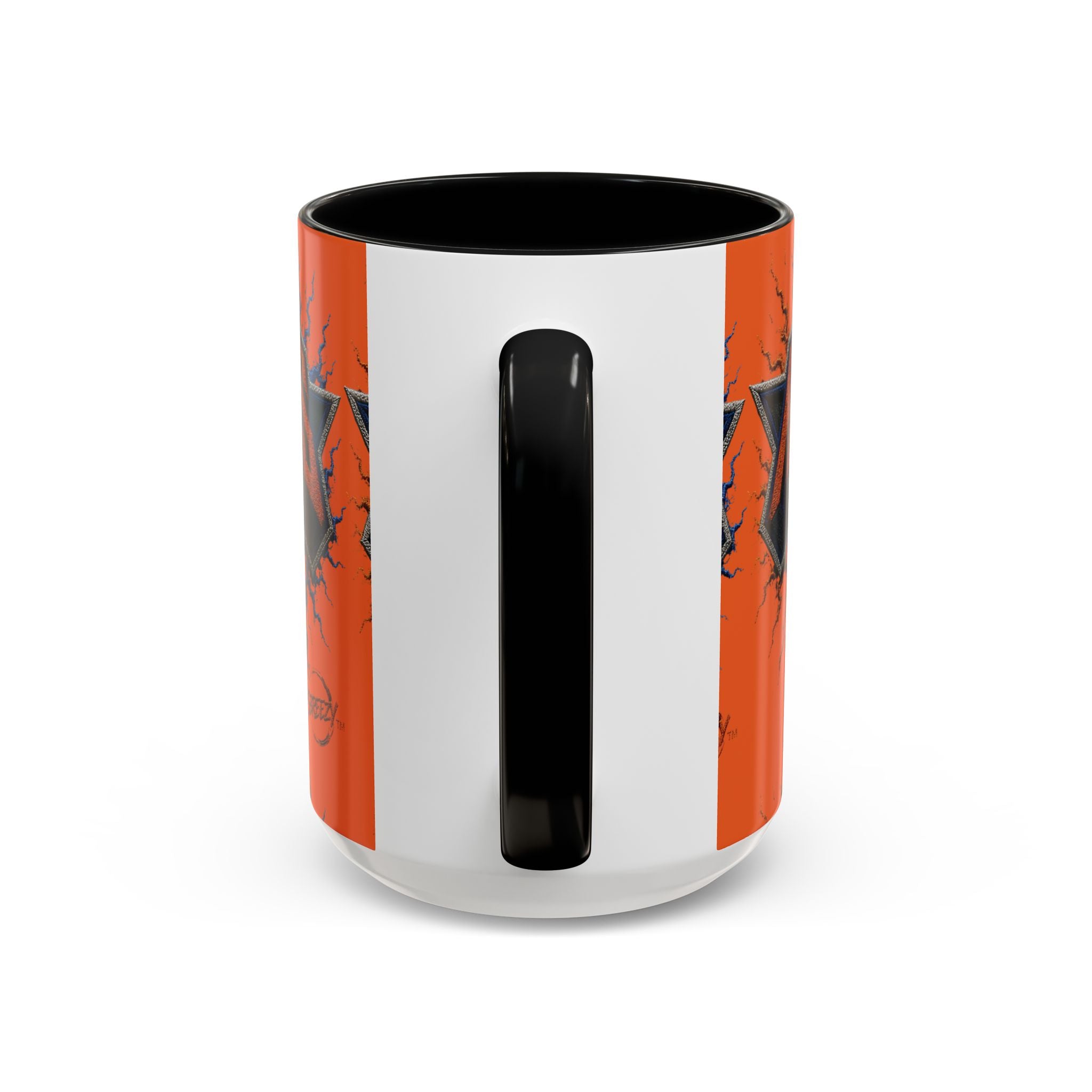 New York Knicks Basketball Accent Coffee Mug — 11/15oz Orange & Black