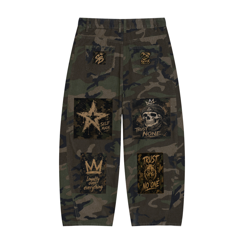 Sbreezy NYC Men’s Camo Cargo Pants