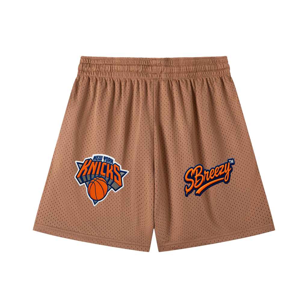 Knicks Championship Mesh Drawstring Shorts