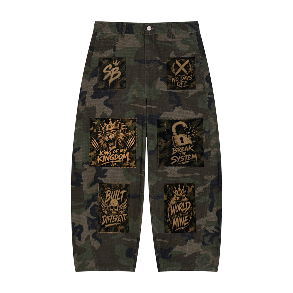 Sbreezy NYC Men’s Camo Cargo Pants