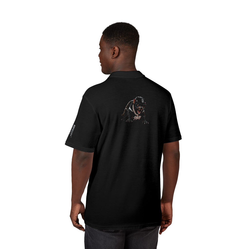 Embroidered Sbreezy Tasmanian Devil Kingdom Polo Shirt