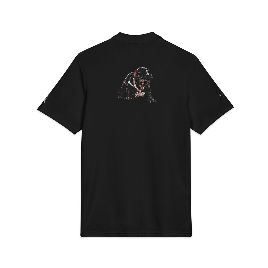 Embroidered Sbreezy Tasmanian Devil Kingdom Polo Shirt