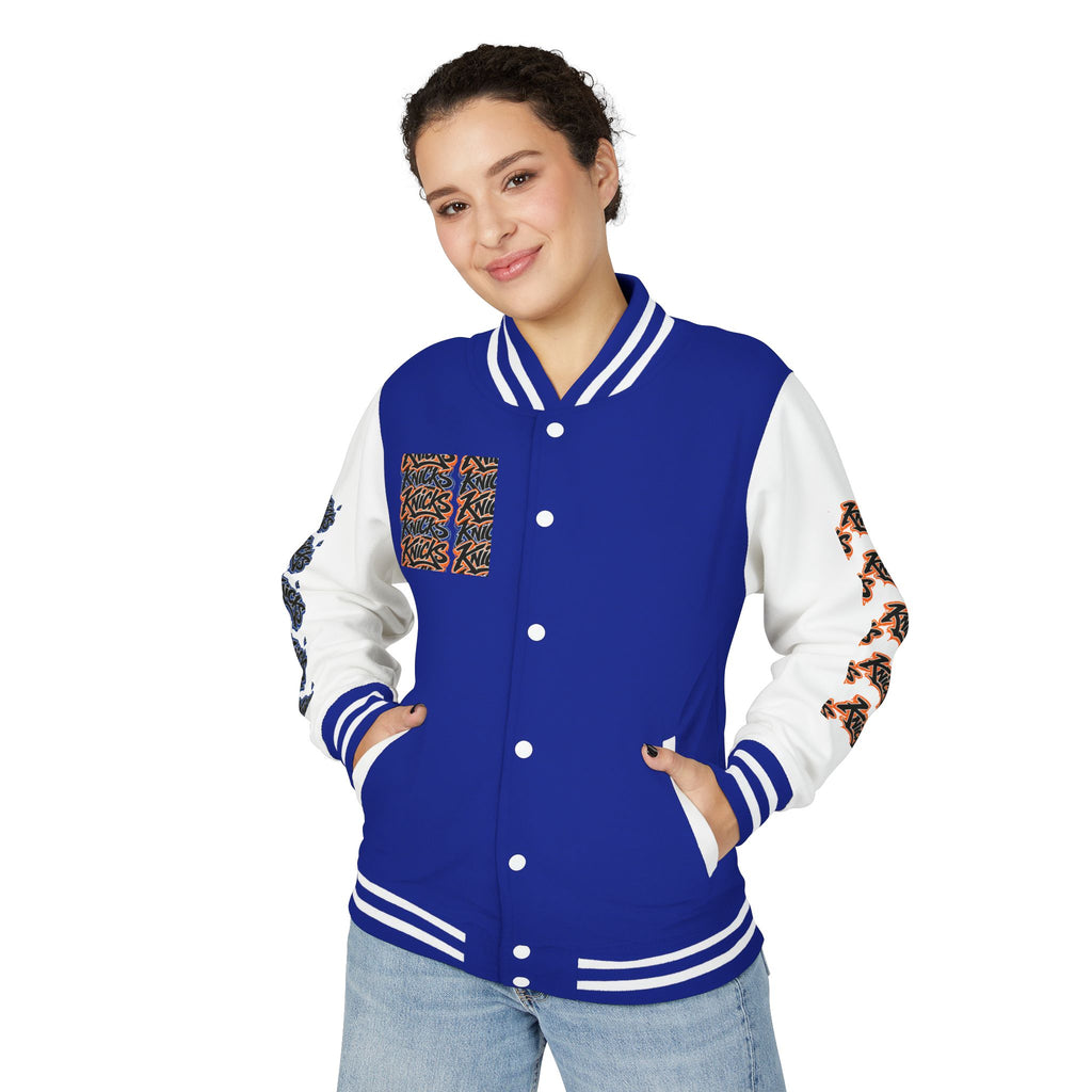 Knicks Graffiti Letterman Jacket