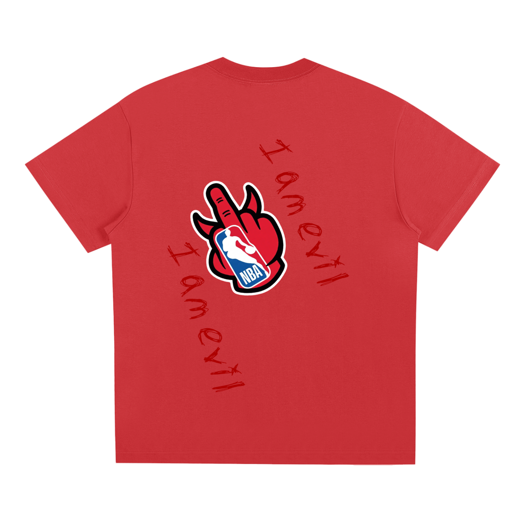 Evil devil NBA Foster T-Shirt