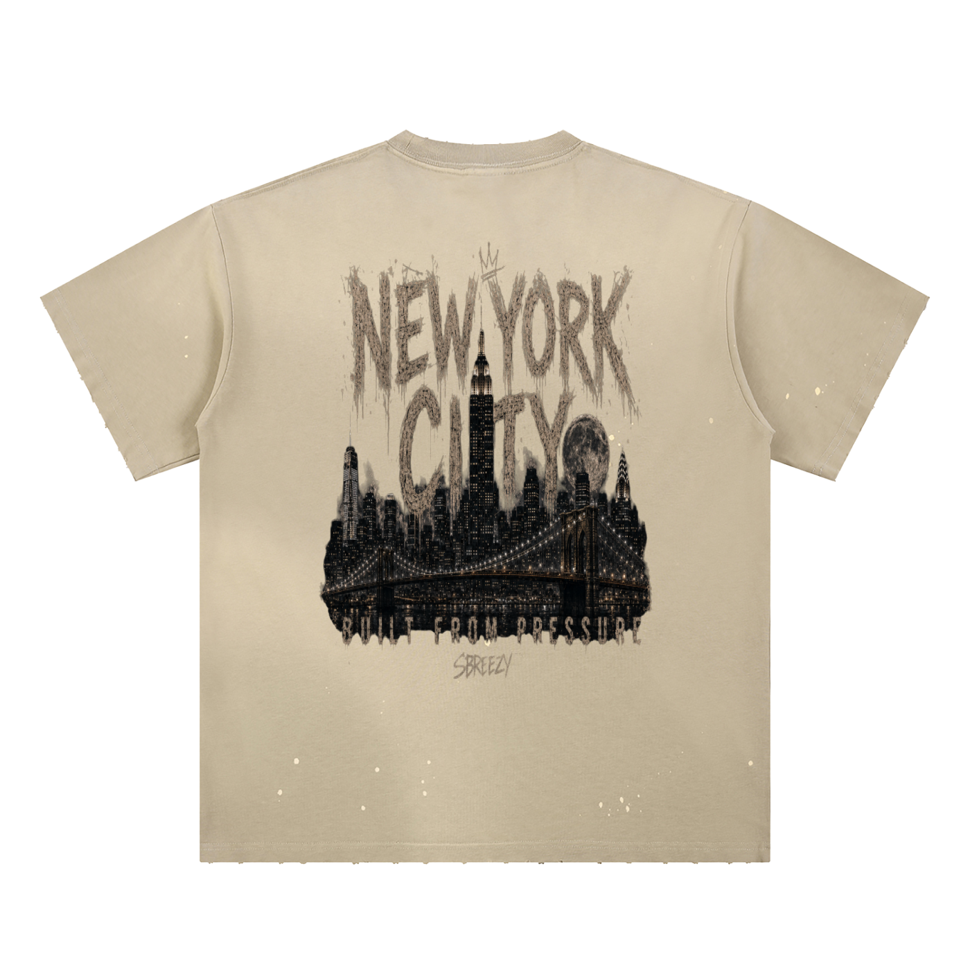 Nyc Paint Splatter T-Shirt