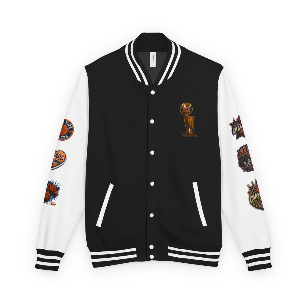 Knicks Patch Letterman Jacket — New York Basketball Varsity Jacket