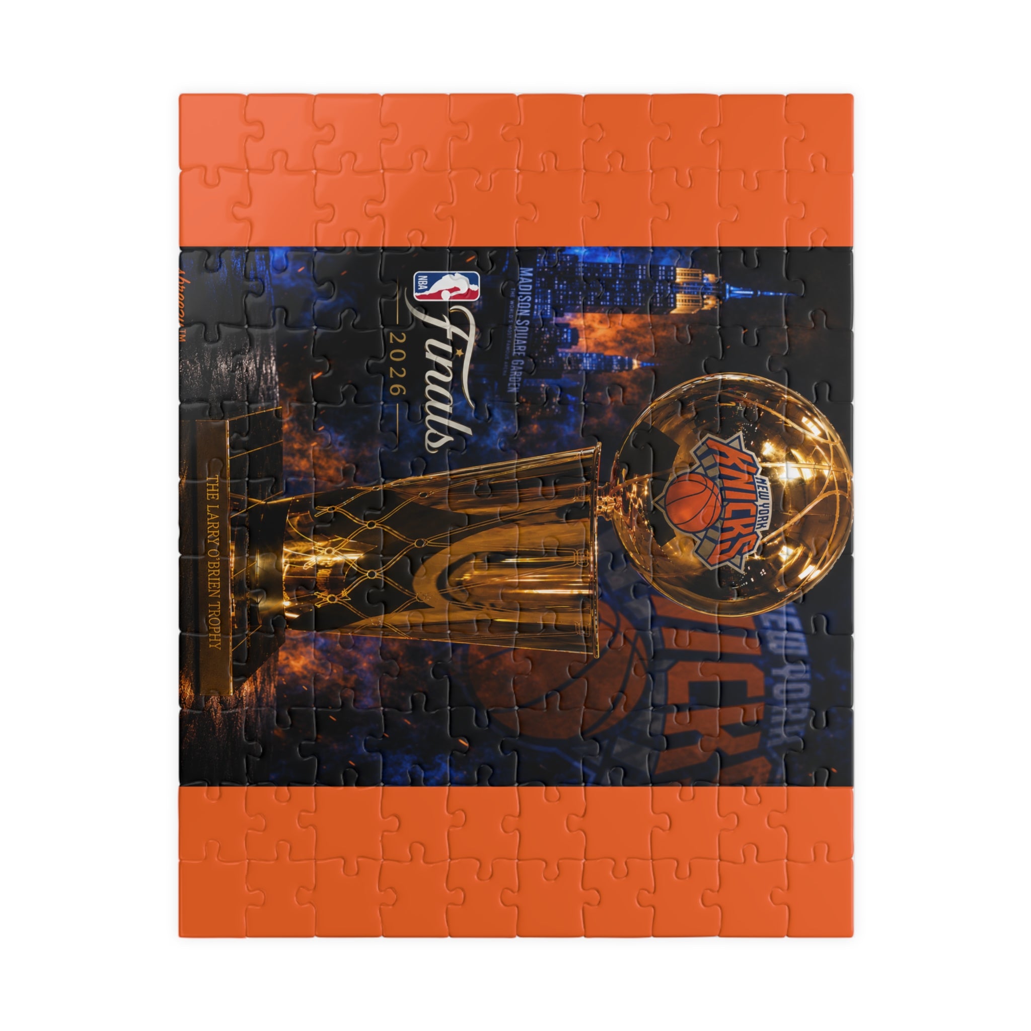 NBA Finals Trophy Puzzle — Basketball Championship Jigsaw (110/252/520/1014 pcs)