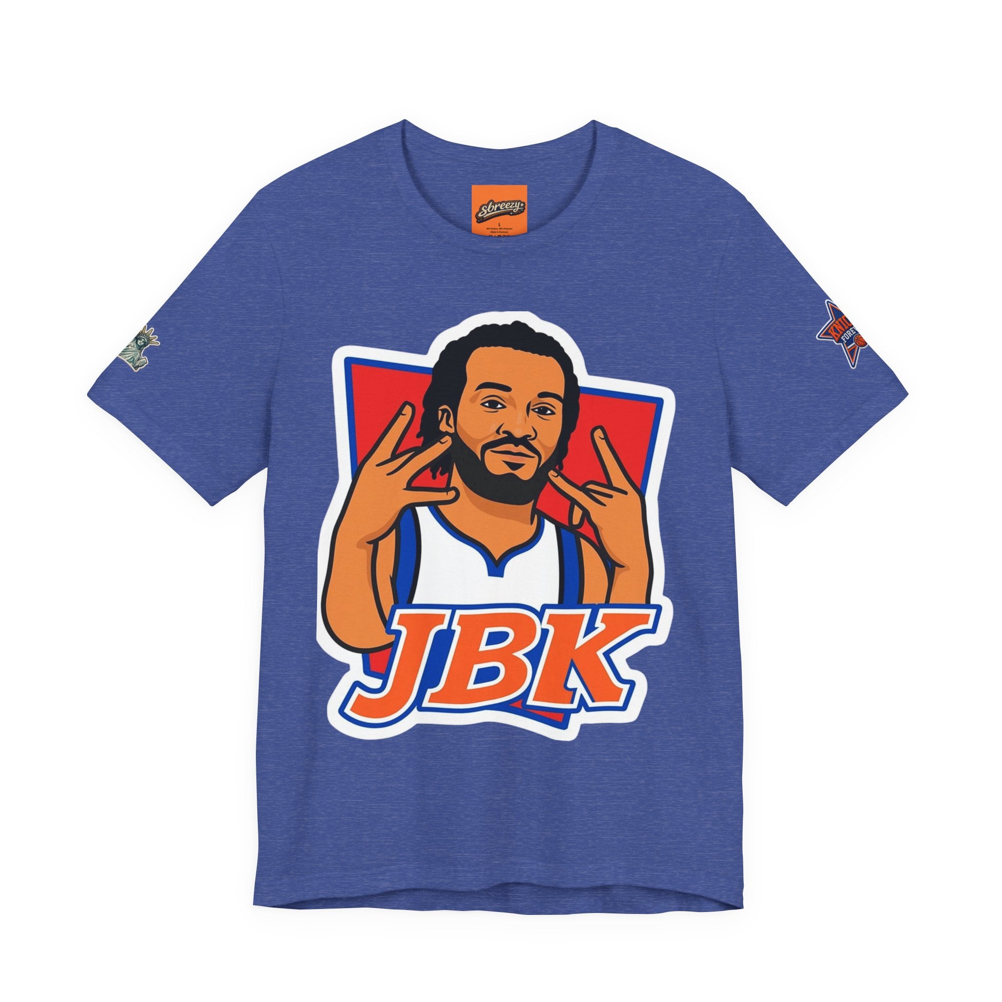 JBK Sbrezzy Knicks Basketball Graphic Tee