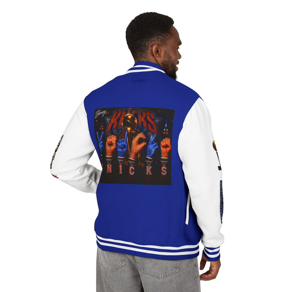 Knicks Letterman Jacket — Vintage NYC Basketball Varsity Jacket