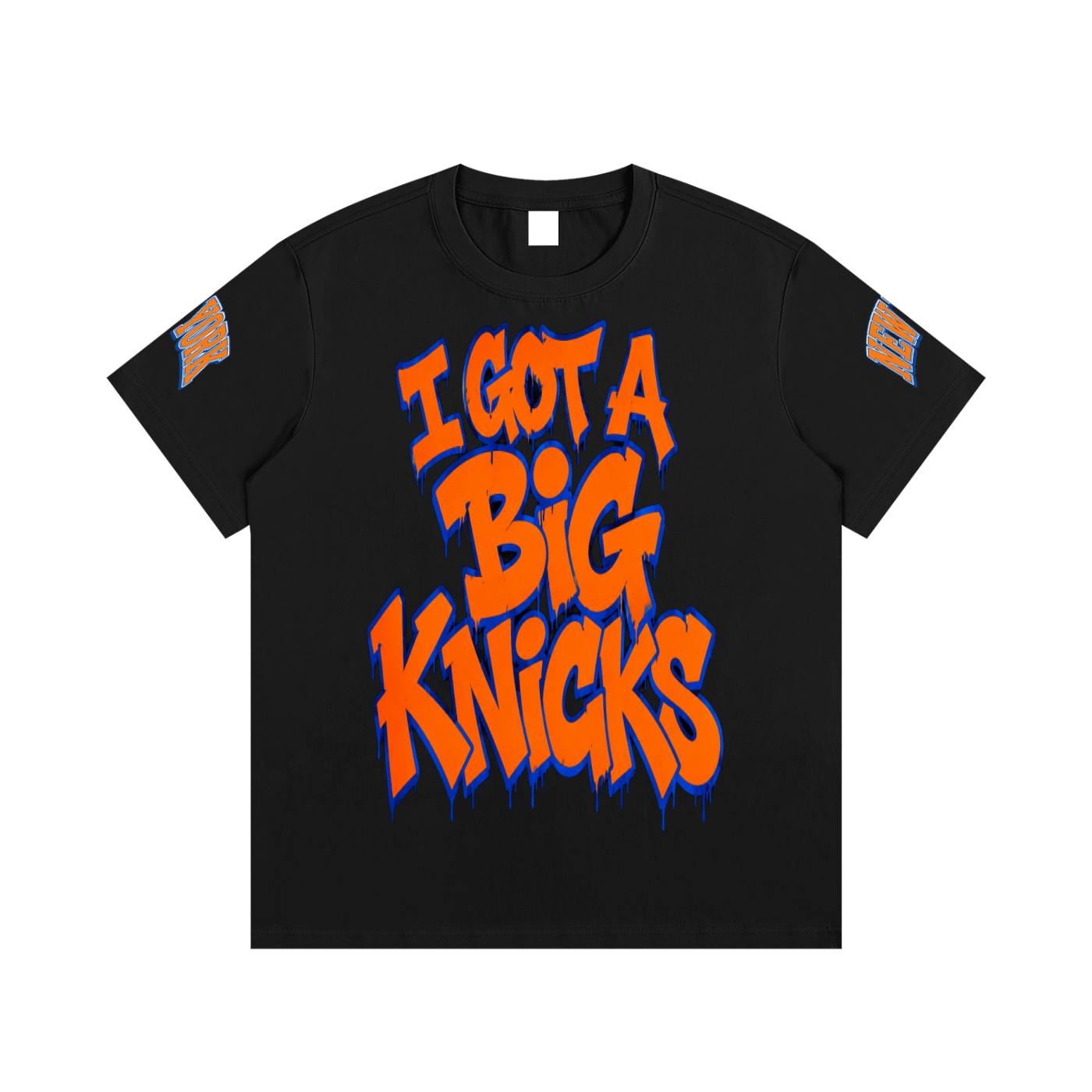 I got a big Knicks T-Shirt