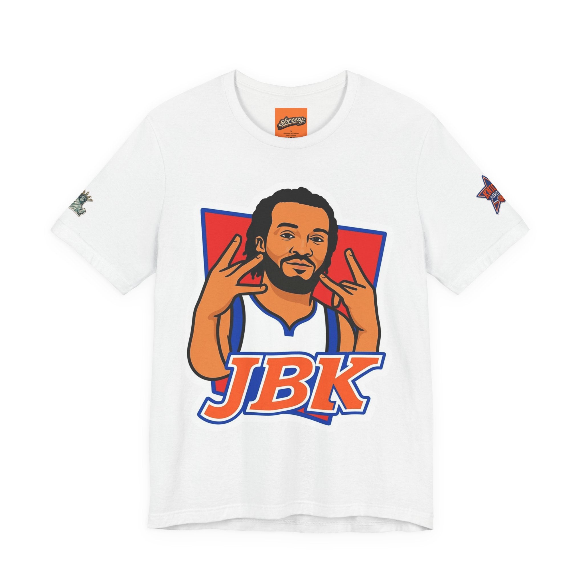 JBK Sbrezzy Knicks Basketball Graphic Tee