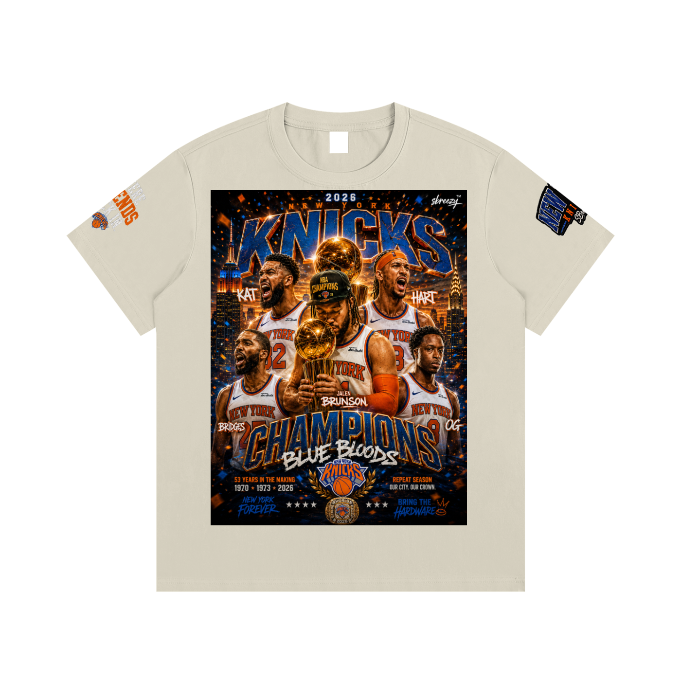 Knicks Blue bloods T-Shirt