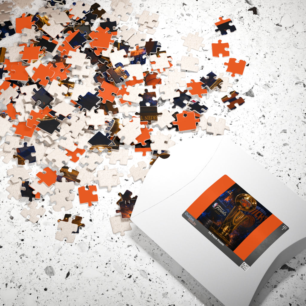NBA Finals Trophy Puzzle — Basketball Championship Jigsaw (110/252/520/1014 pcs)