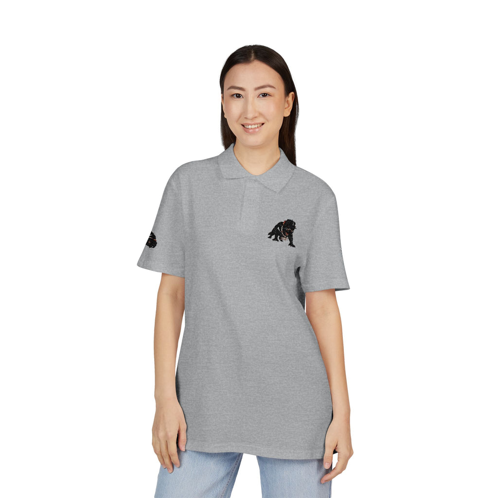 Embroidered Sbreezy Tasmanian Devil Kingdom Polo Shirt