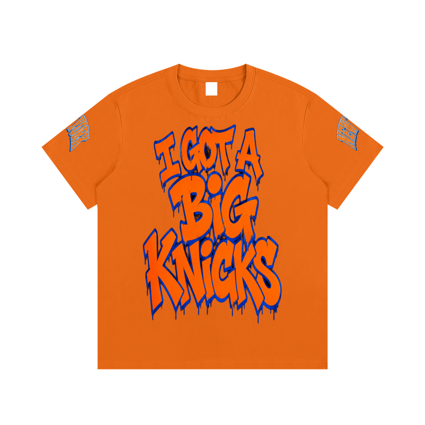 I got a big Knicks T-Shirt