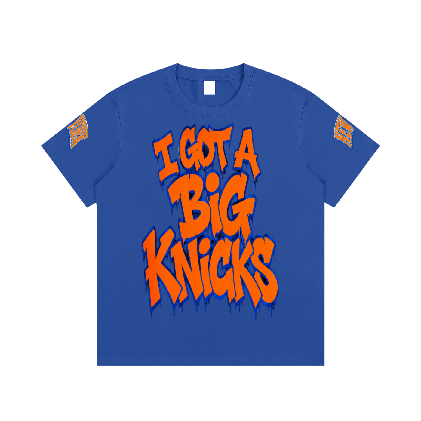 I got a big Knicks T-Shirt