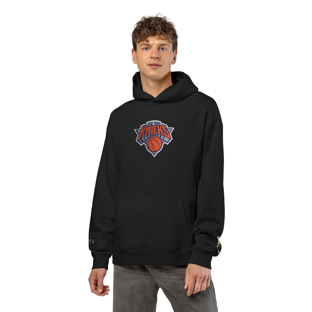 New York Knicks Logo Hoodie - Relaxed Streetwear Pullover