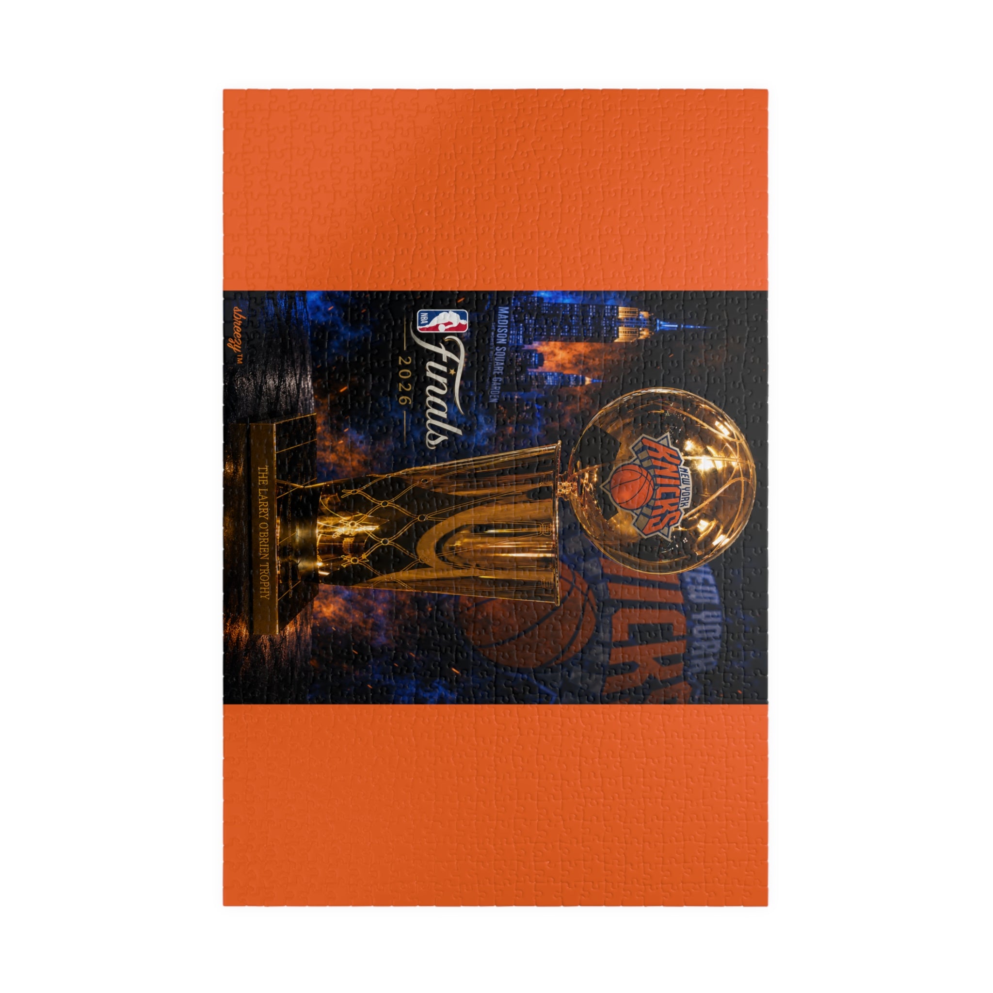 NBA Finals Trophy Puzzle — Basketball Championship Jigsaw (110/252/520/1014 pcs)