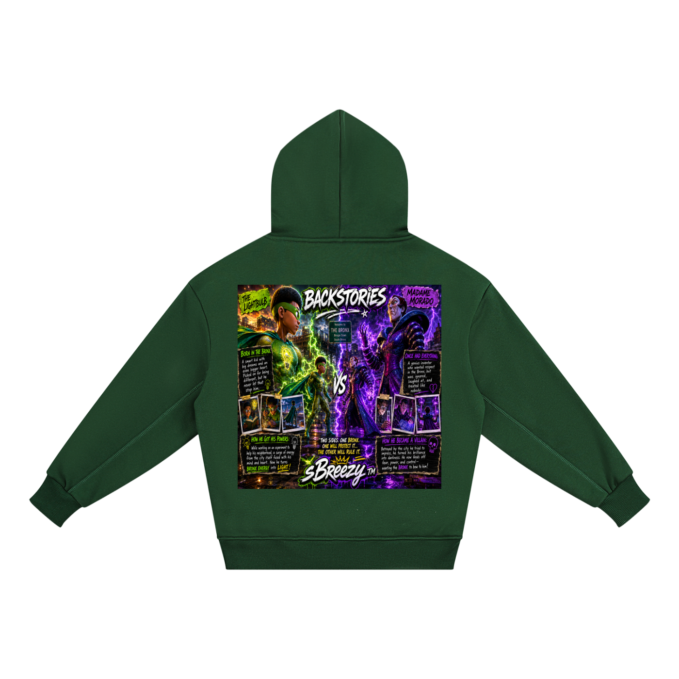 Bx superhero Kids' Fleece Hoodie