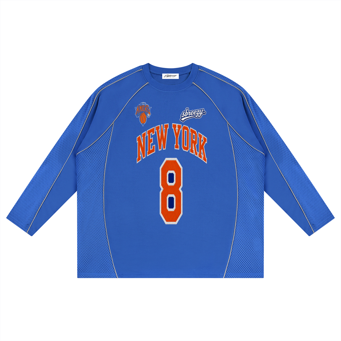 OG Anunoby sbreezy Knicks Paneled Raglan Soccer Jersey