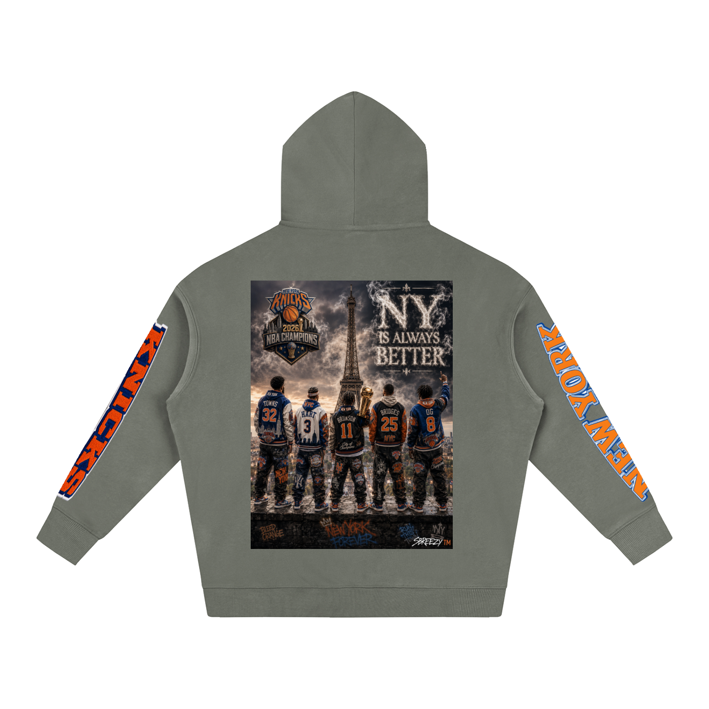 Knicks Paris tour Hoodie