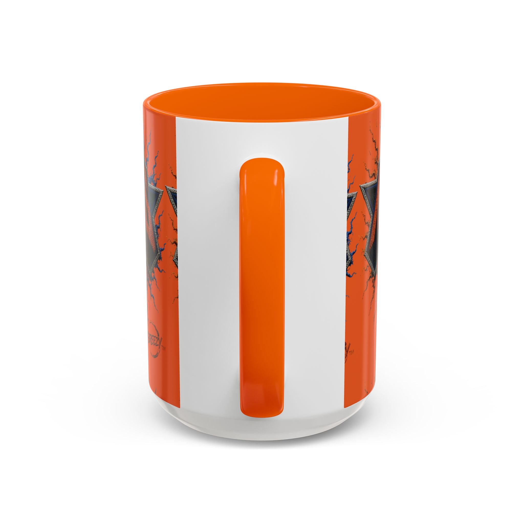 New York Knicks Basketball Accent Coffee Mug — 11/15oz Orange & Black