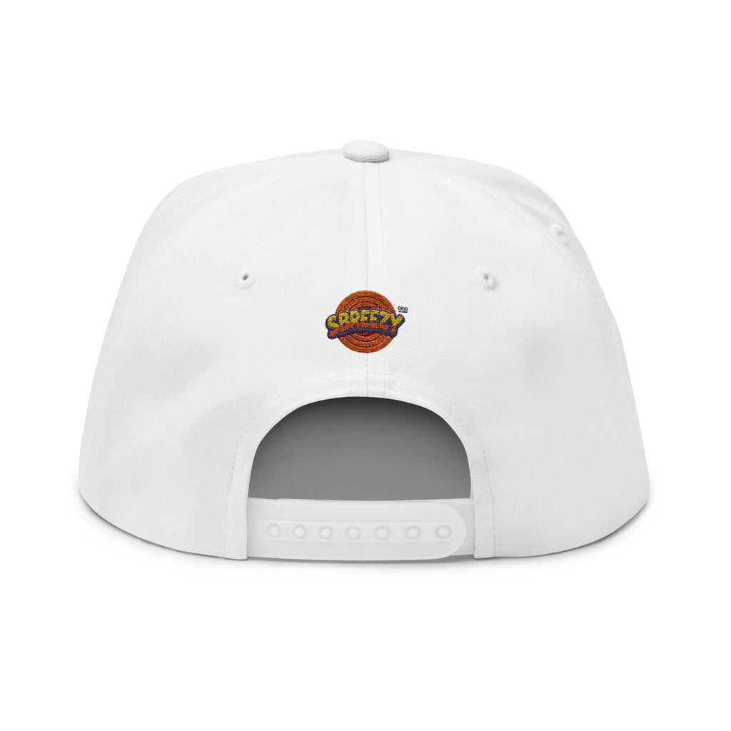 Champions Patch Flat Bill Cap — Embroidered New York Sports Snapback