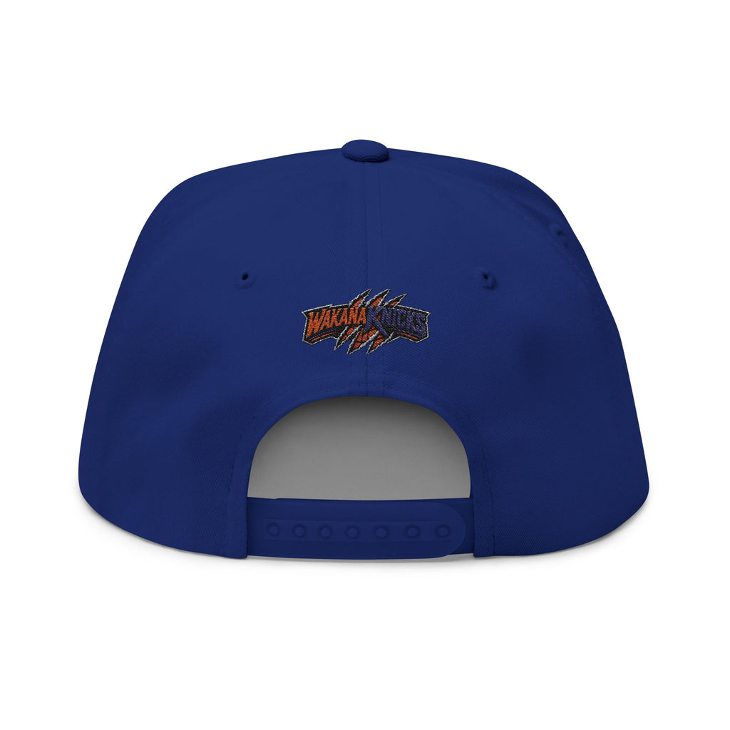 Wakana Knicks Flat Bill Cap — Embroidered Streetwear Snapback