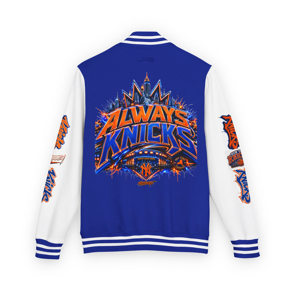Always Knicks Letterman Jacket — New York Basketball Varsity Jacket