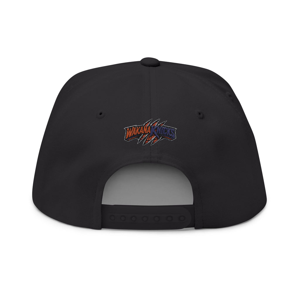 Wakana Knicks Flat Bill Cap — Embroidered Streetwear Snapback