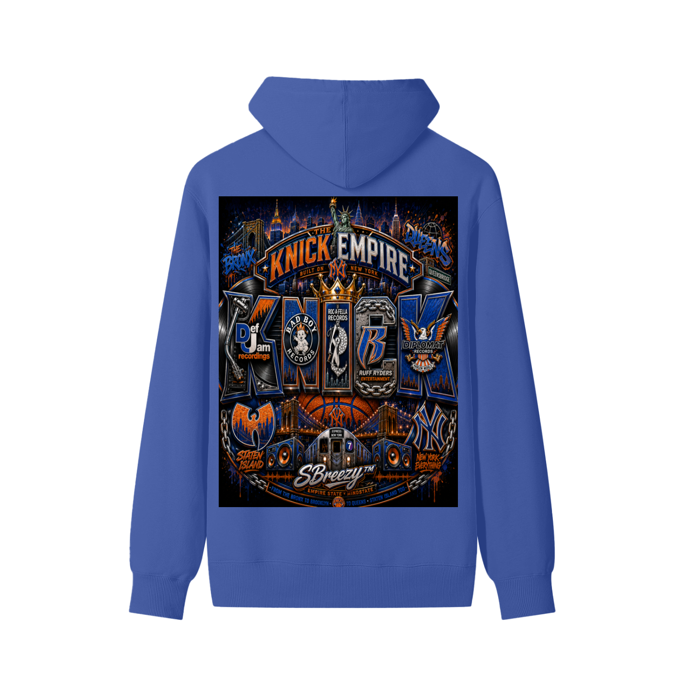 Knicks record label inspiration Hoodie