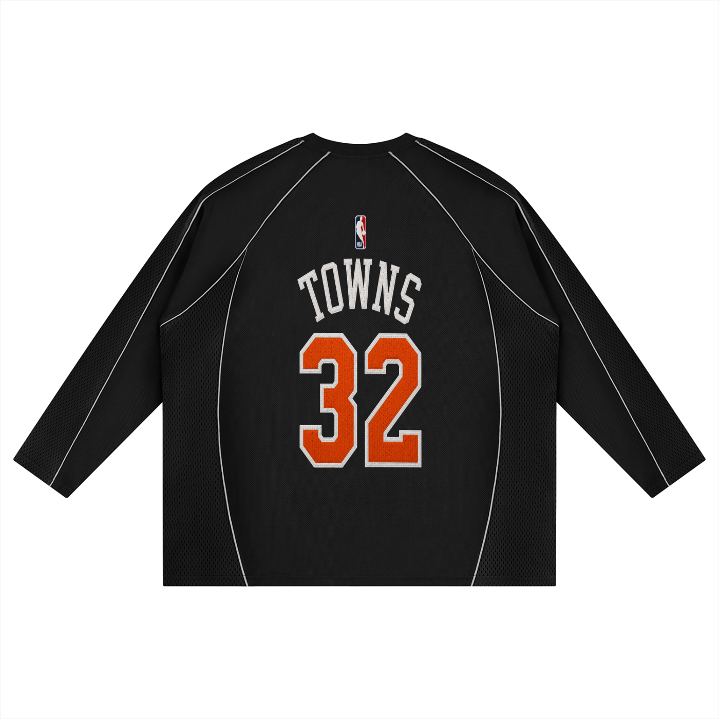 Karl Anthony Towns Sbreezy Knicks Paneled Raglan Soccer Jersey