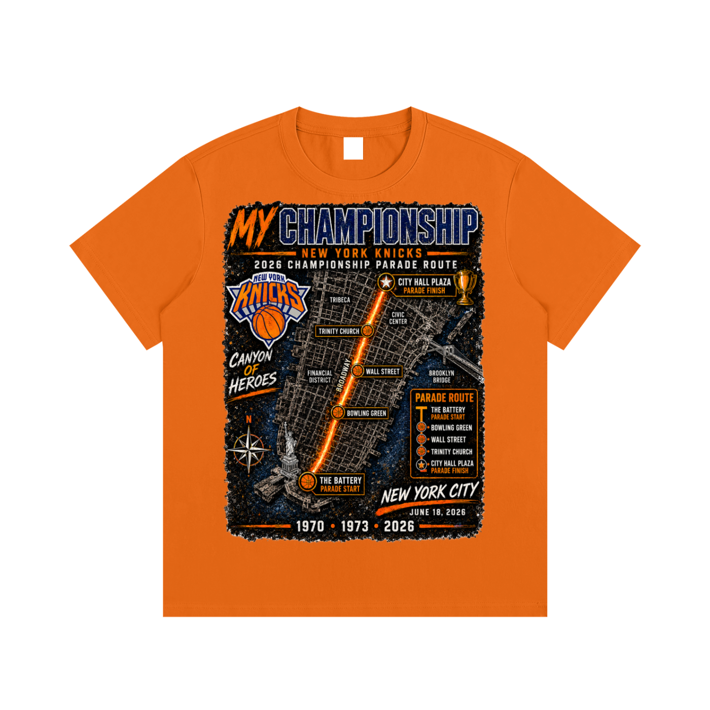 My Championship Route T-shirt
