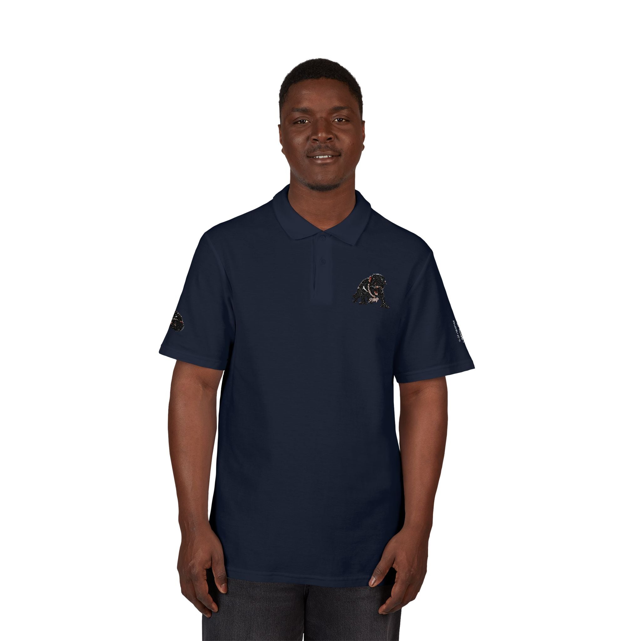 Embroidered Sbreezy Tasmanian Devil Kingdom Polo Shirt