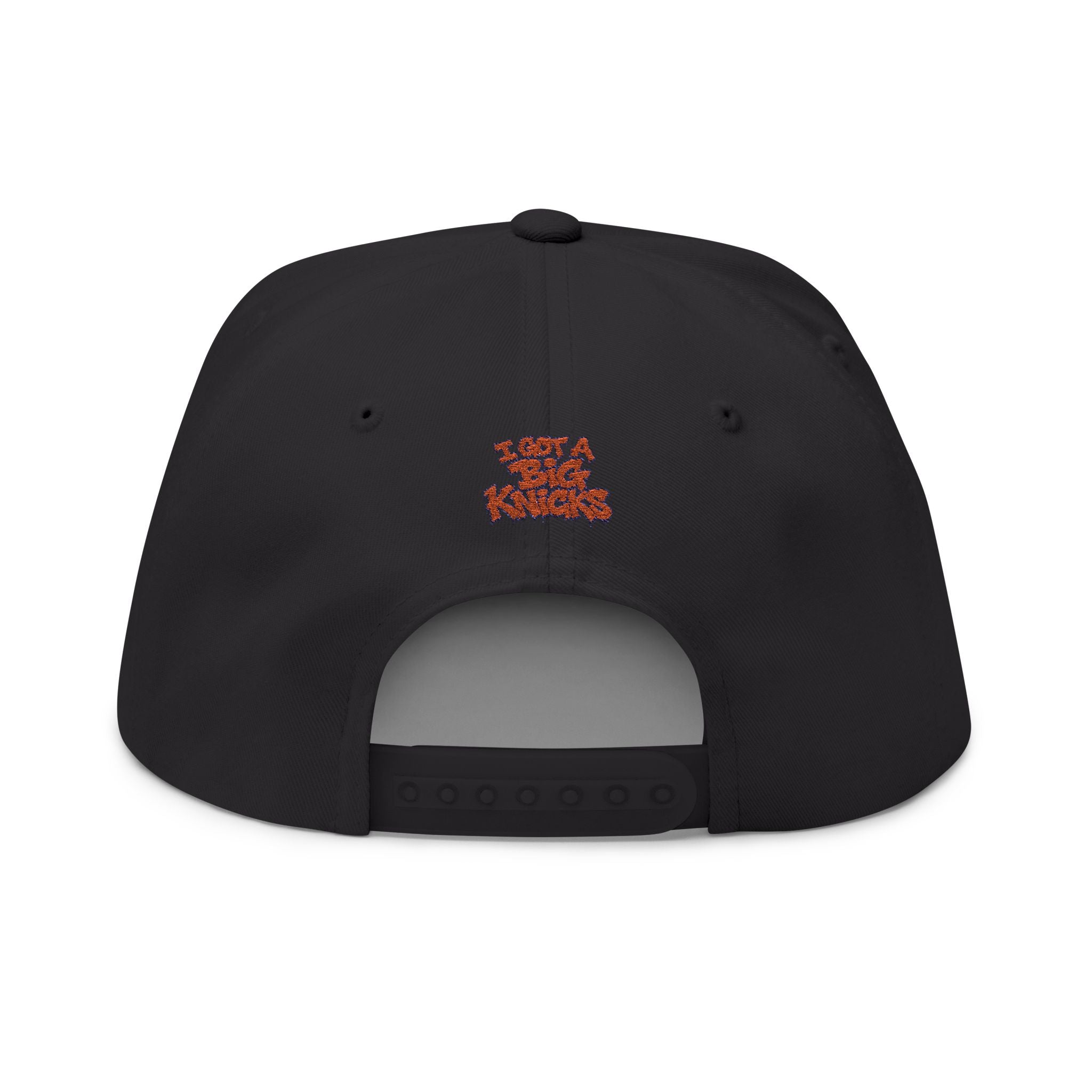 Embroidered Rocket Knicks Big Boy Flat Bill Cap