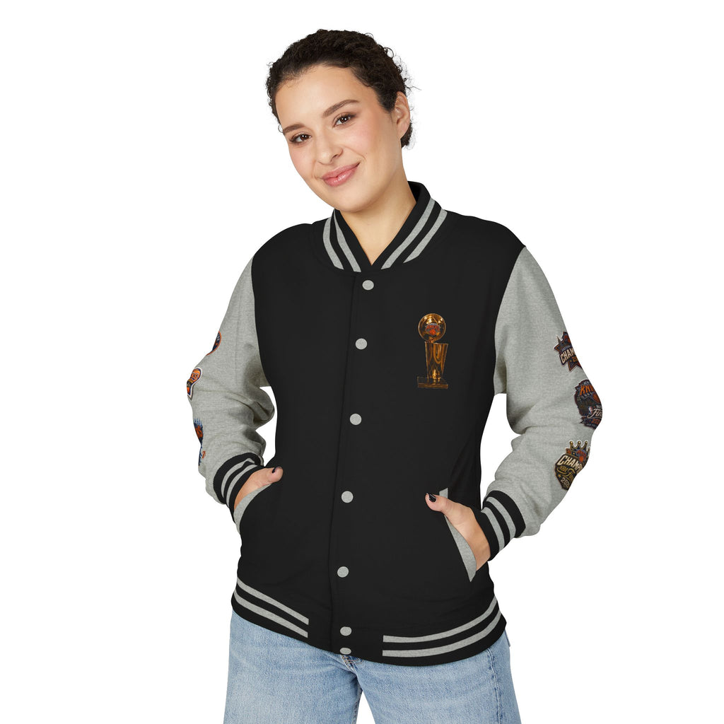 Knicks Patch Letterman Jacket — New York Basketball Varsity Jacket