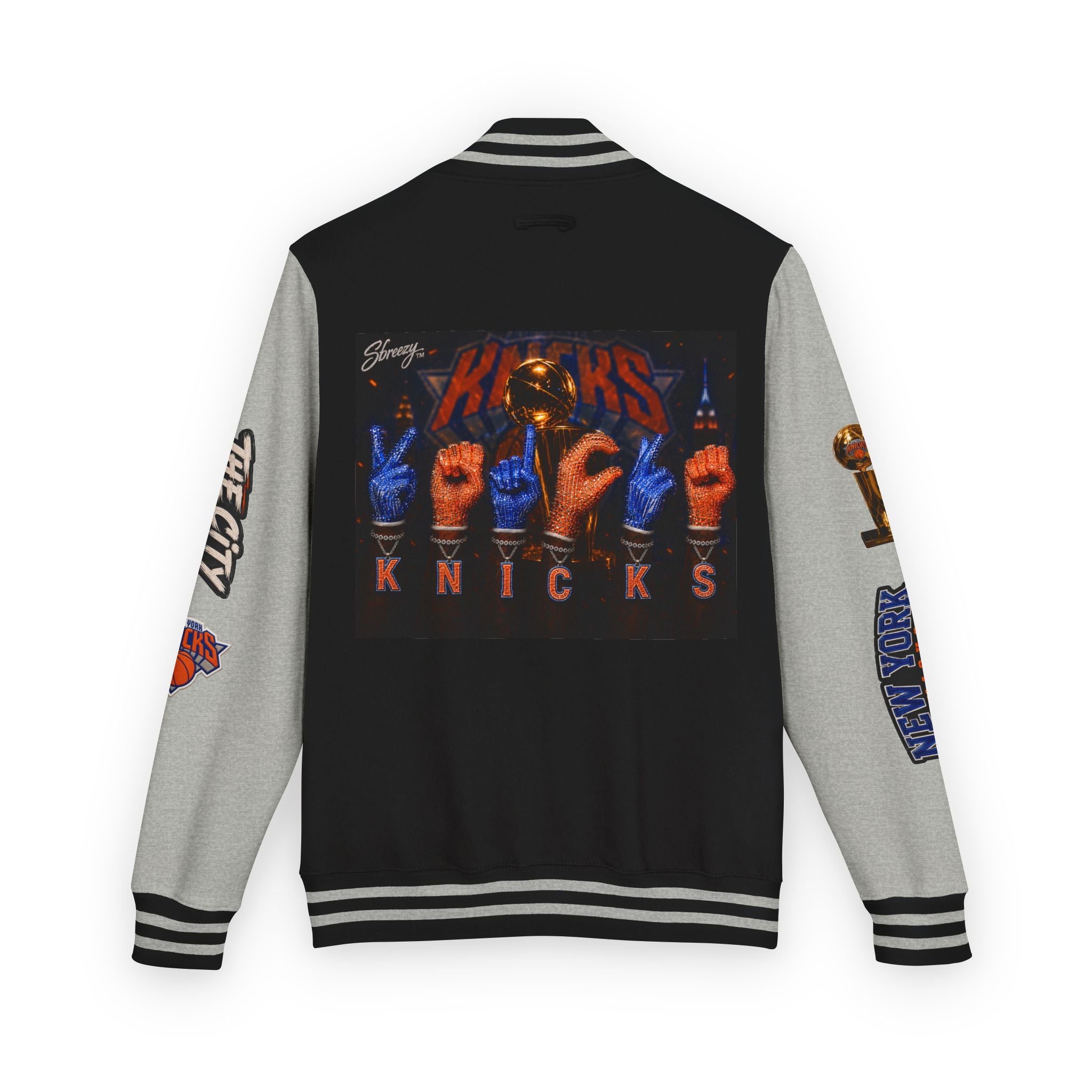 Knicks Letterman Jacket — Vintage NYC Basketball Varsity Jacket