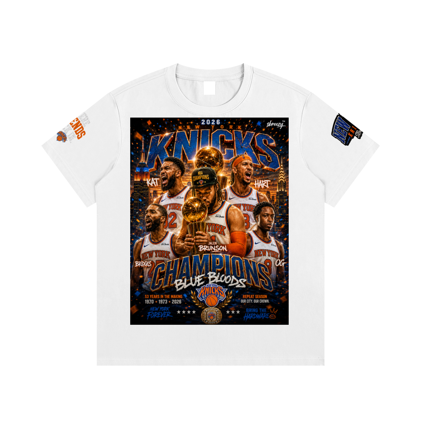 Knicks Blue bloods T-Shirt
