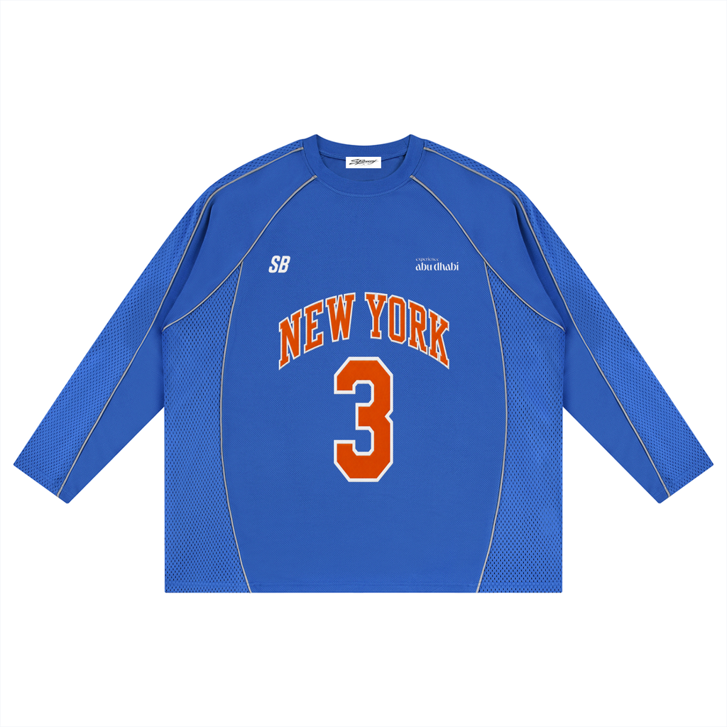 Josh Hart Sbreezy Knicks Paneled Raglan Soccer Jersey
